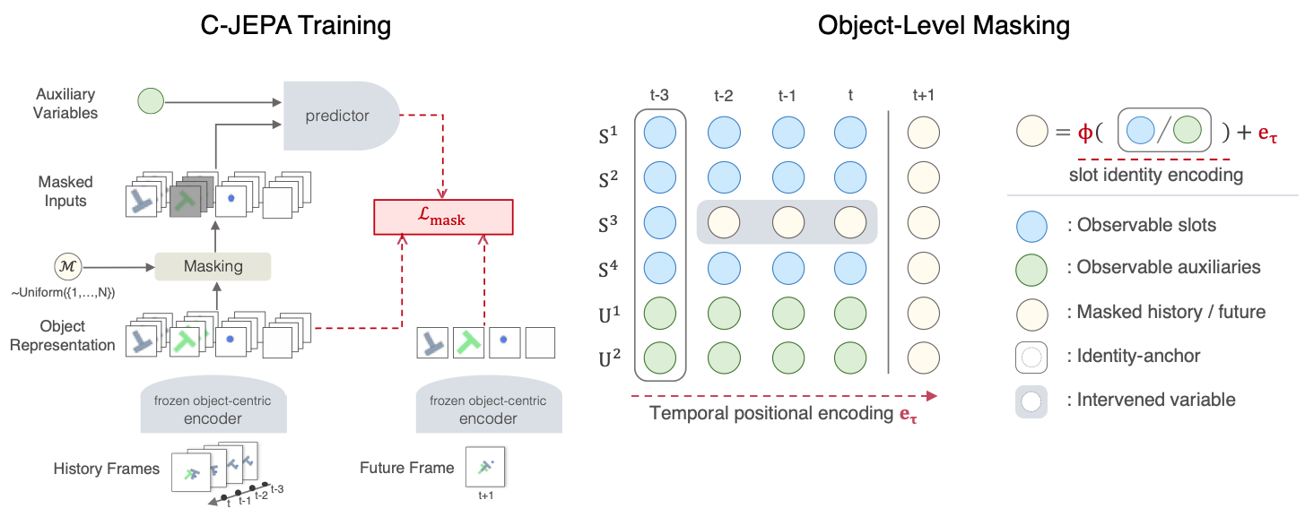 C-JEPA Training Architecture